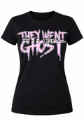 THEY WENT GHOST Pink Burb Women's Shirt