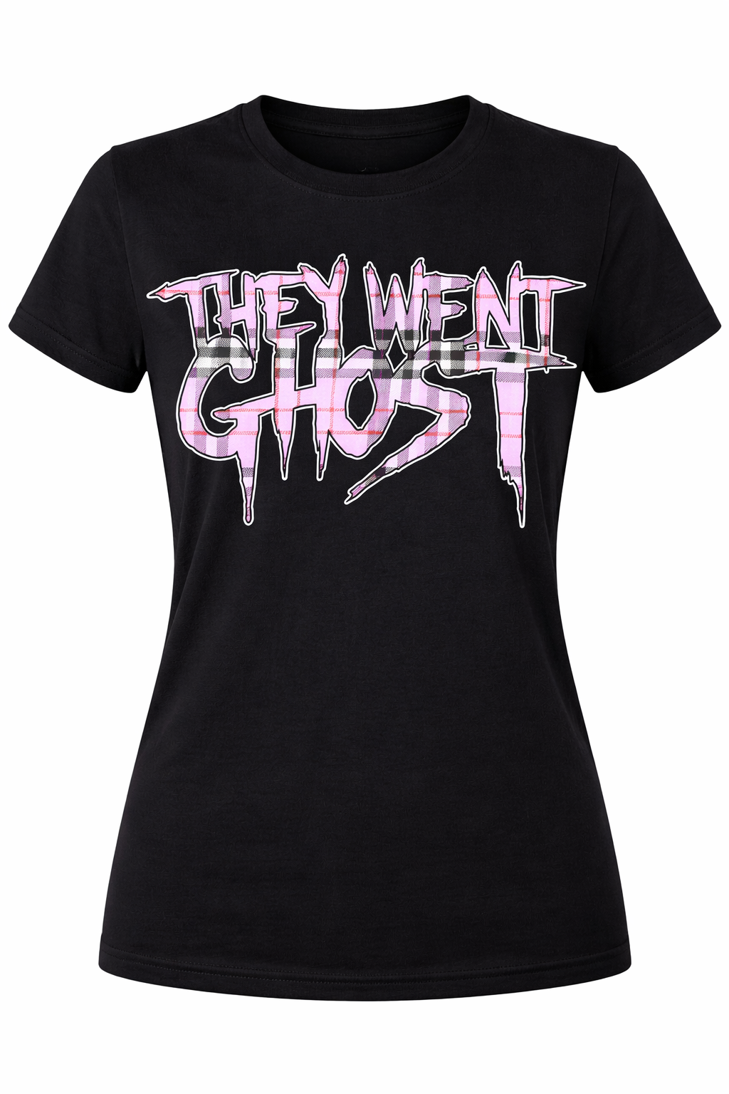THEY WENT GHOST Pink Burb Women's Shirt
