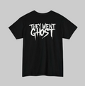 Black t-shirt with 'THEY WENT GHOST' 