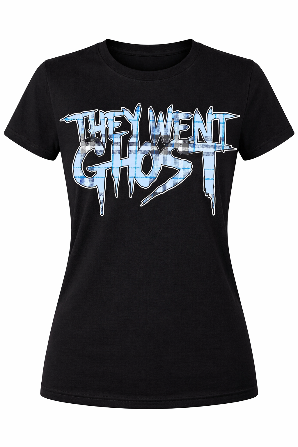 THEY WENT GHOST Powder Blue Burb T-Shirt